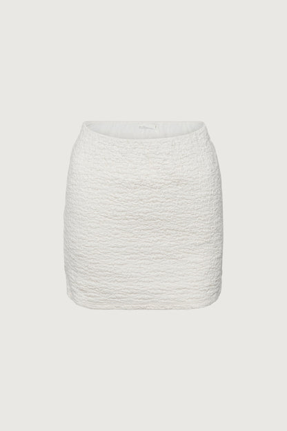 CRINKLE MINI SKIRT