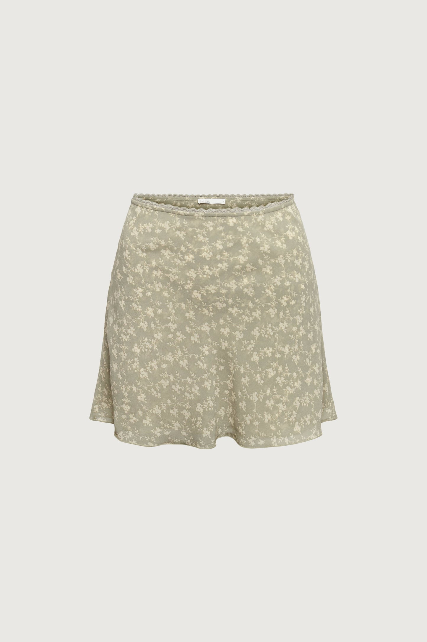 MINI FLORAL SKIRT