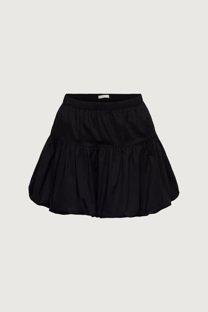 BUBBLE HEM MINI SKIRT