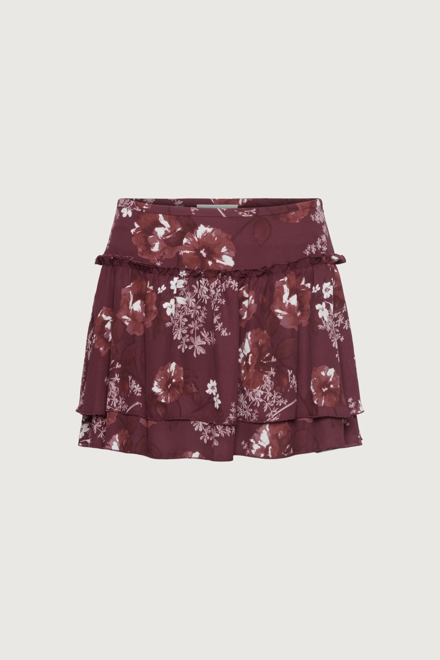 FLORAL PRINT MINI SKIRT