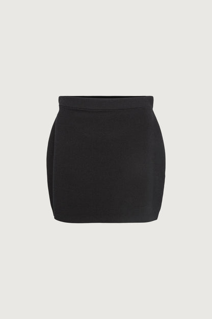 KNIT MINI SKIRT