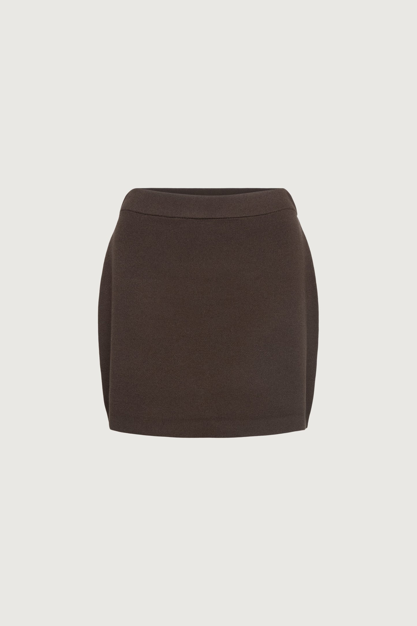 KNIT MINI SKIRT