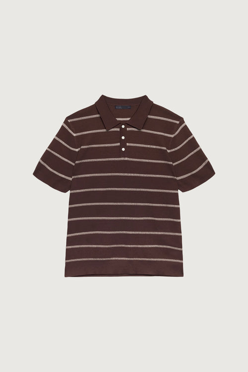CLASSIC STRIPE POLO SHIRT