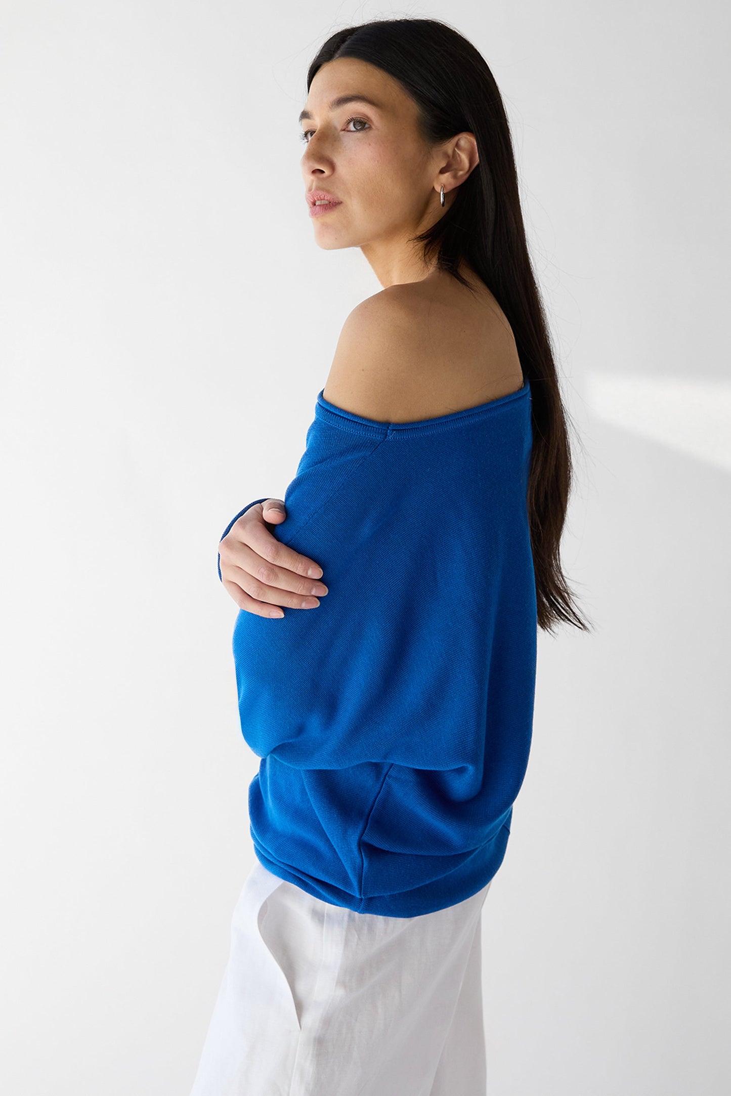 DOLMAN SLEEVE SWEATER