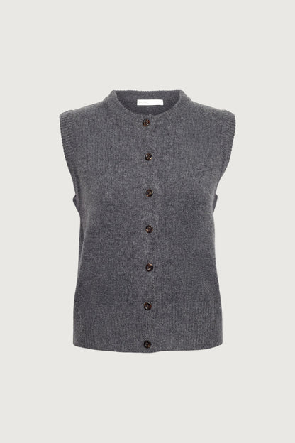 BUTTON UP KNIT VEST