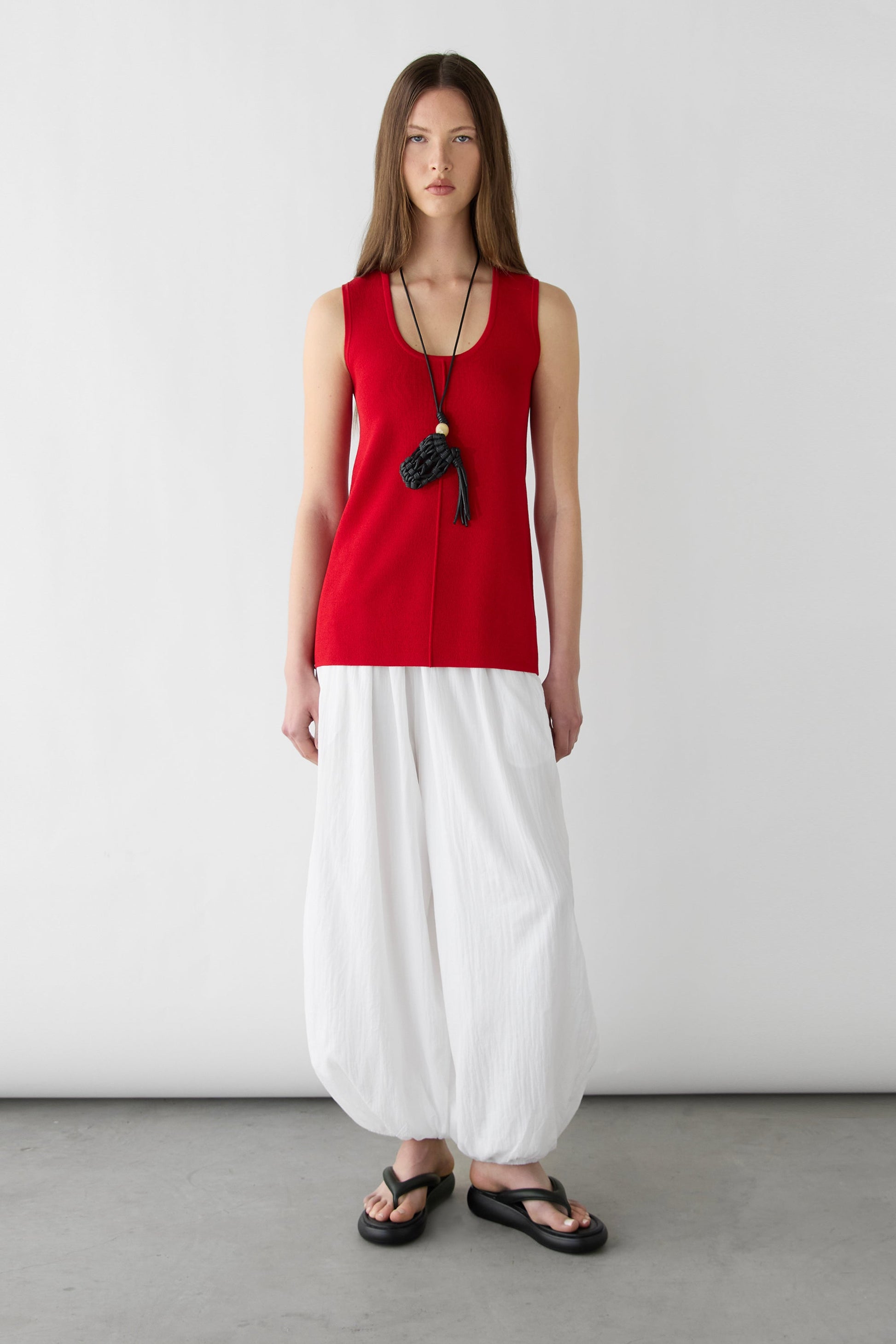 RELAXED FIT TUNIC TANK TOP