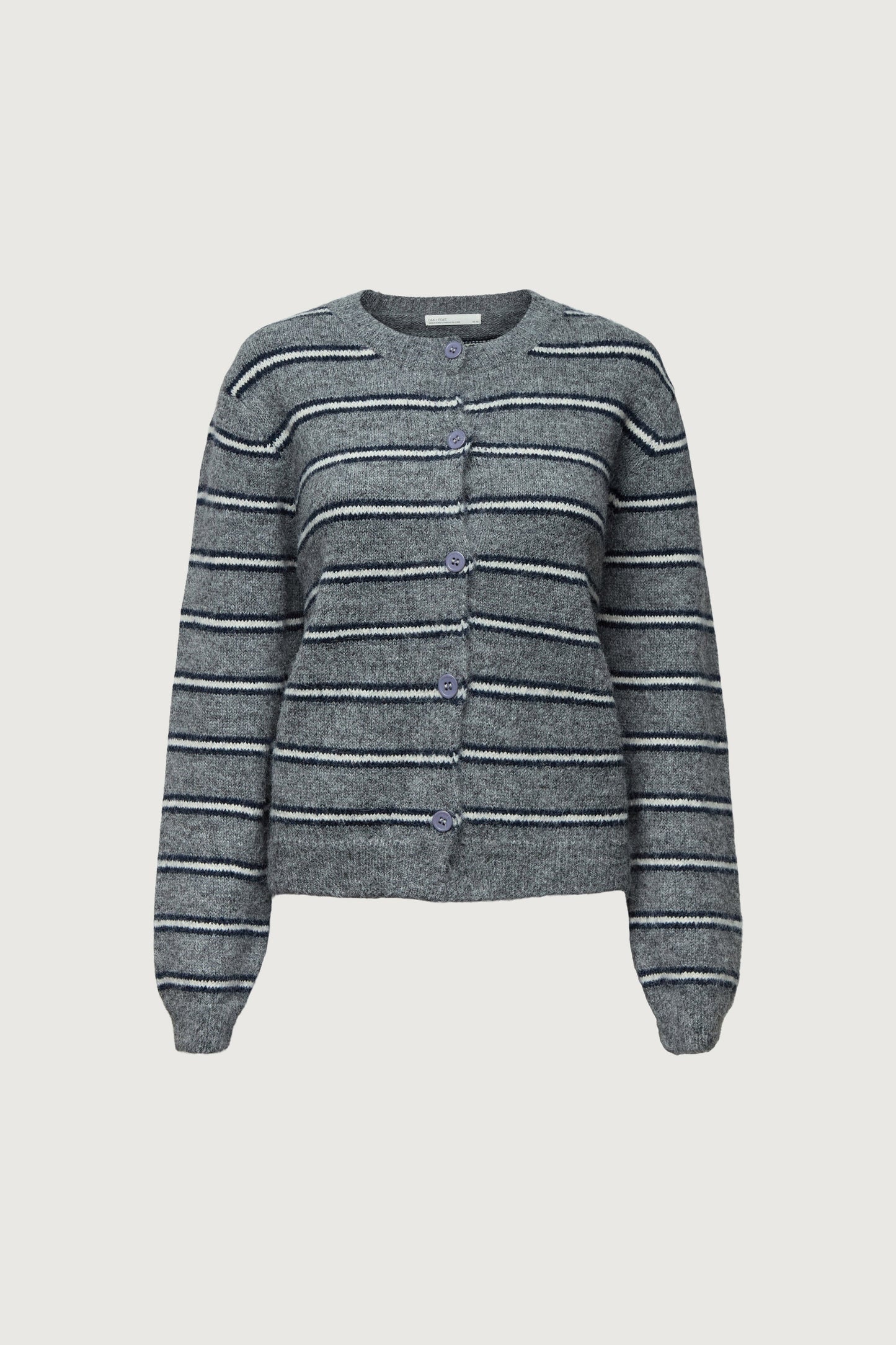 OVERSIZED STRIPED CARDIGAN