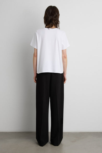 MIDWEIGHT COTTON CREWNECK T-SHIRT