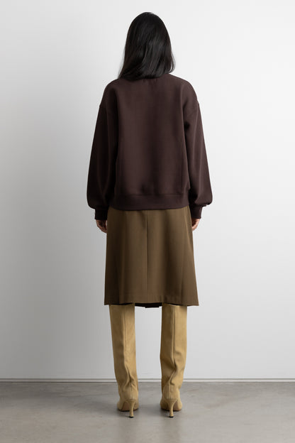 FLEECE STUDIO EMBROIDERED SWEATSHIRT