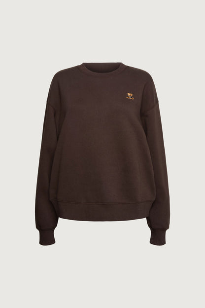 FLEECE STUDIO EMBROIDERED SWEATSHIRT
