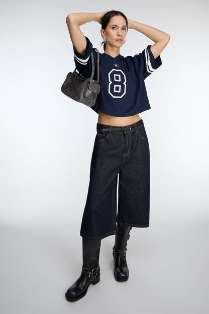 SHORT SLEEVE V-NECK JERSEY