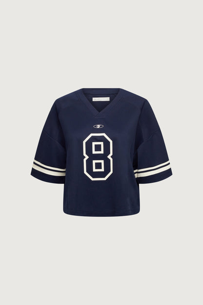 SHORT SLEEVE V-NECK JERSEY
