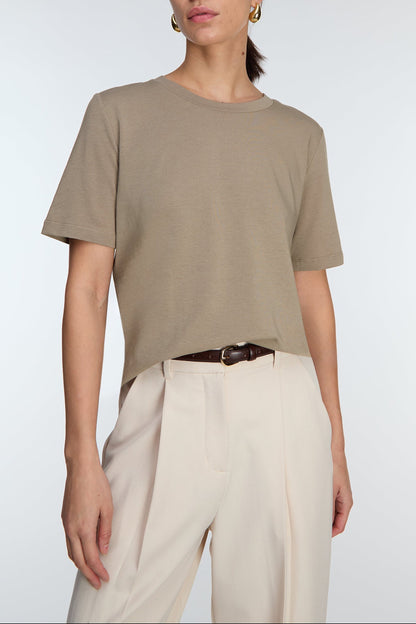 COTTON MODAL CLASSIC FIT CREWNECK T-SHIRT