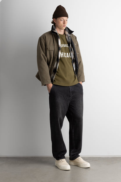 SUNDAY BASEBALL HEAVYWEIGHT CREWNECK T-SHIRT