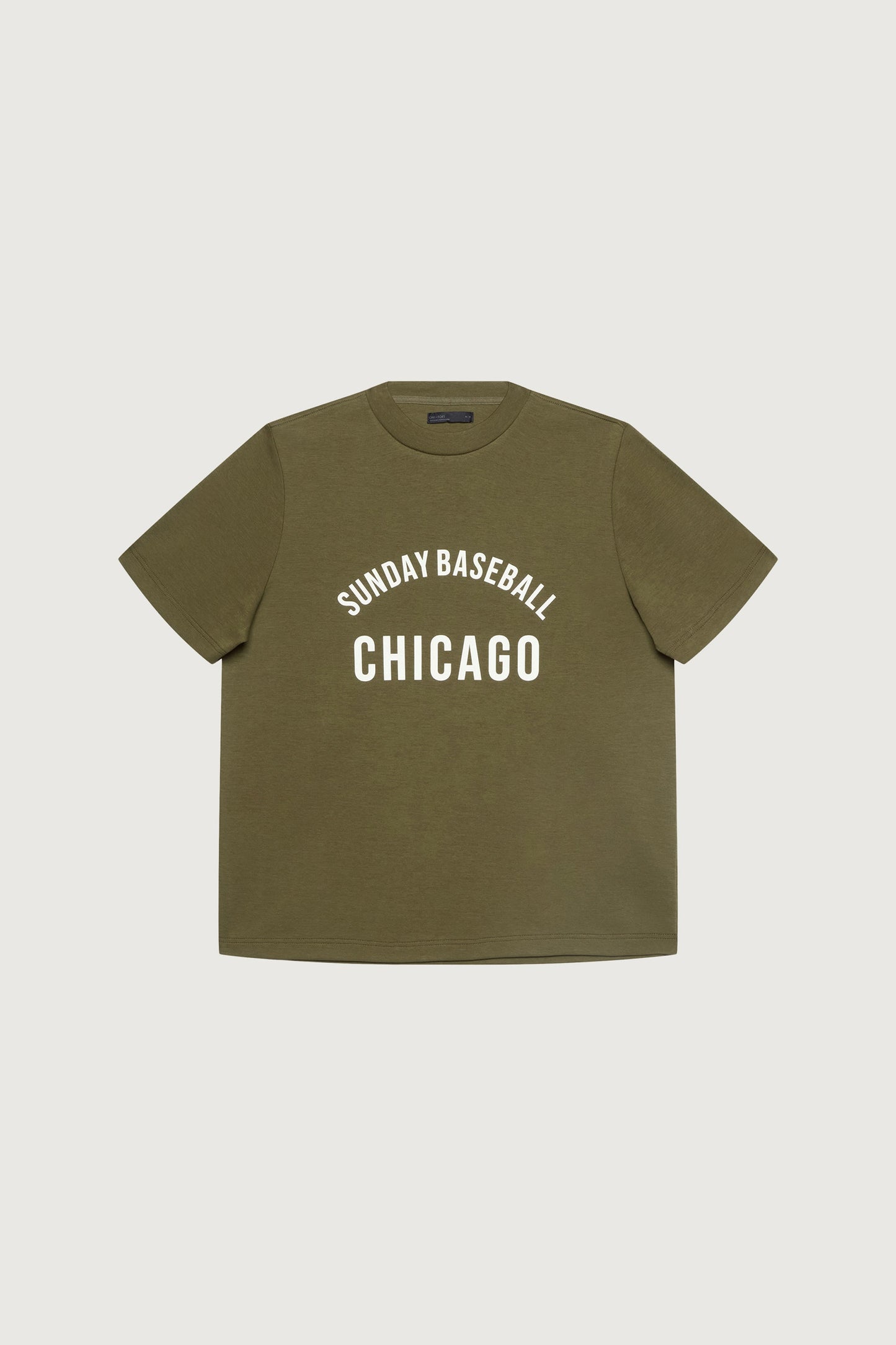 SUNDAY BASEBALL HEAVYWEIGHT CREWNECK T-SHIRT