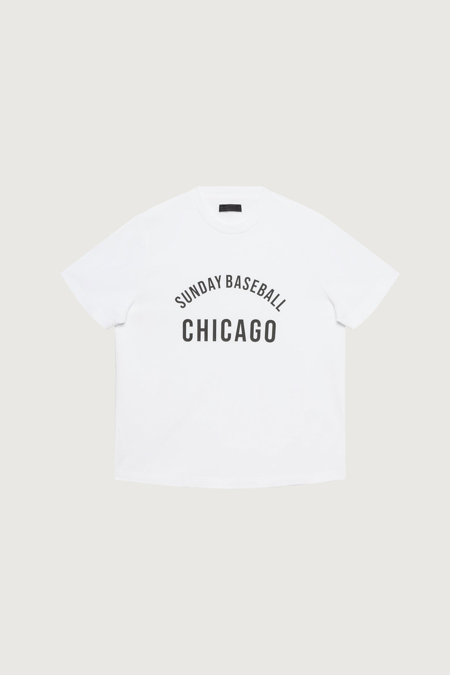 SUNDAY BASEBALL HEAVYWEIGHT CREWNECK T-SHIRT