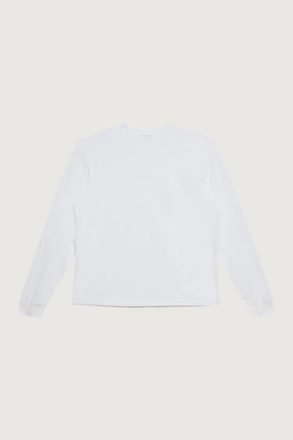 RELAXED LONG SLEEVE CREWNECK T-SHIRT