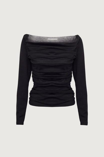 SHEER LAYERED TOP