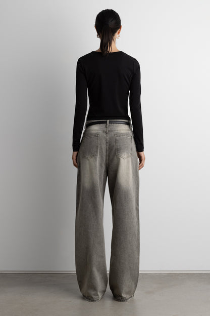 SLIM FIT LONG SLEEVE TOP