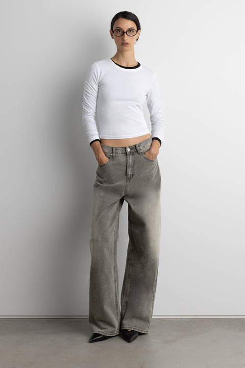 SLIM FIT LONG SLEEVE TOP