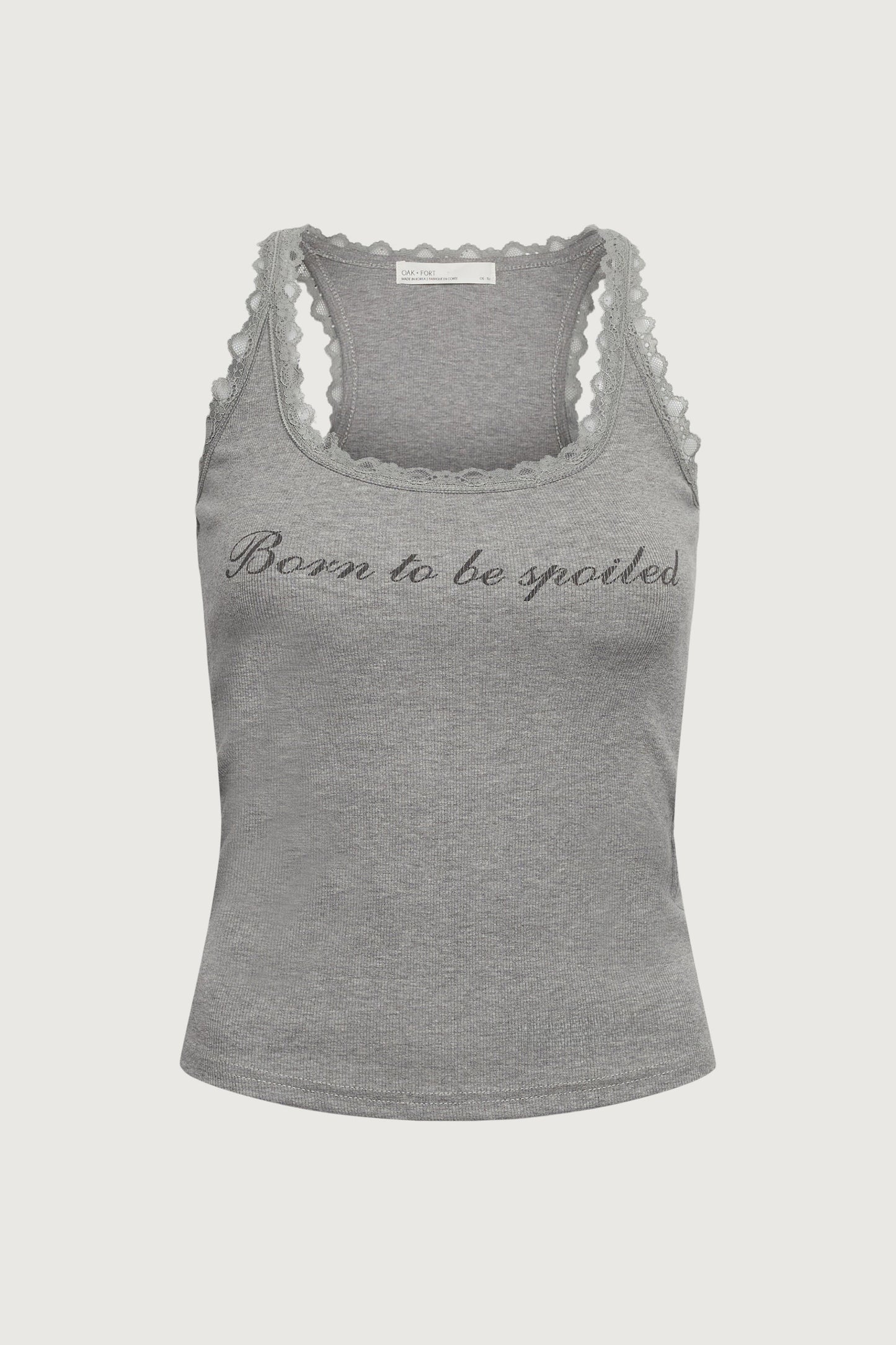 SPOILED LACE TRIM TANK TOP