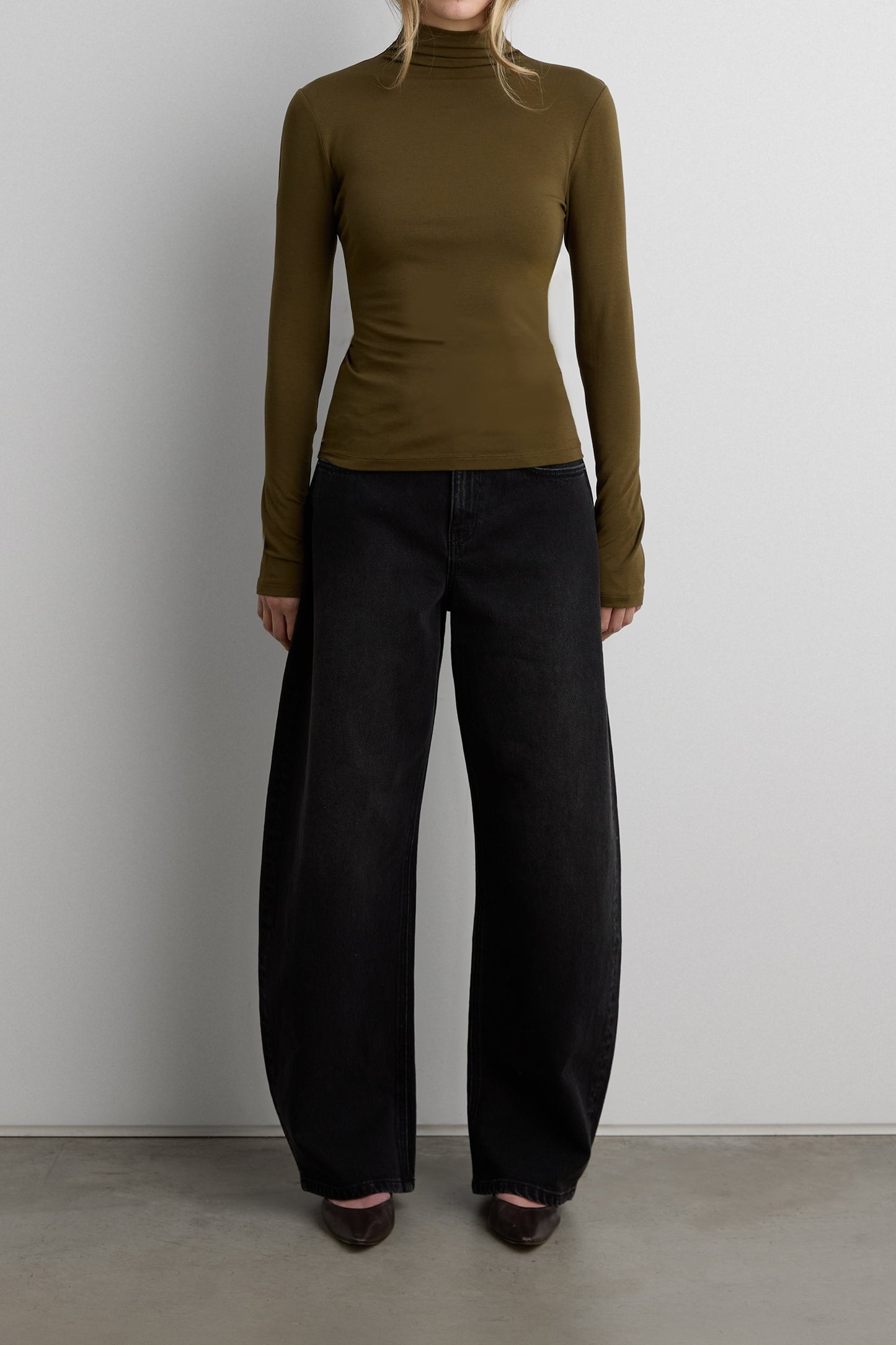 MOCKNECK TOP