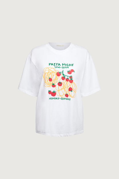 SPAGHETTI GRAPHIC T-SHIRT