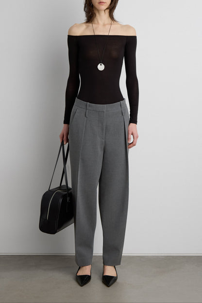 SHEER LIGHTWEIGHT OFF THE SHOULDER TOP