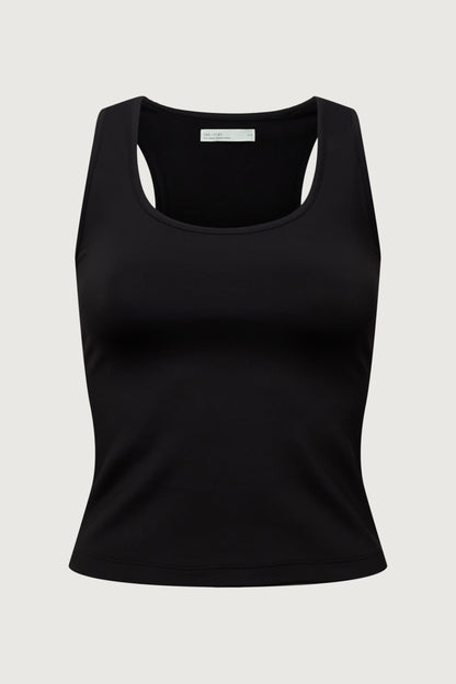 SLIM FIT SCOOP NECK TANK TOP