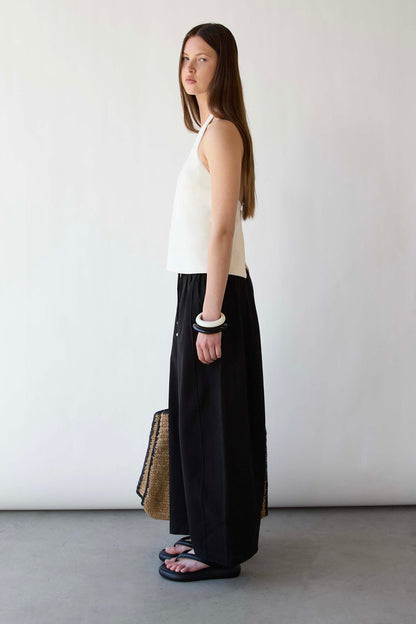 HALTER OPEN BACK TANK TOP