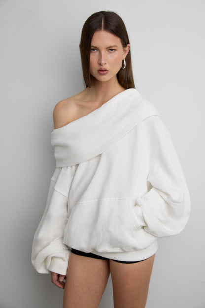 SLOUCHY OVERSIZED HOODIE