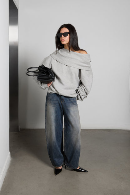 SLOUCHY OVERSIZED HOODIE