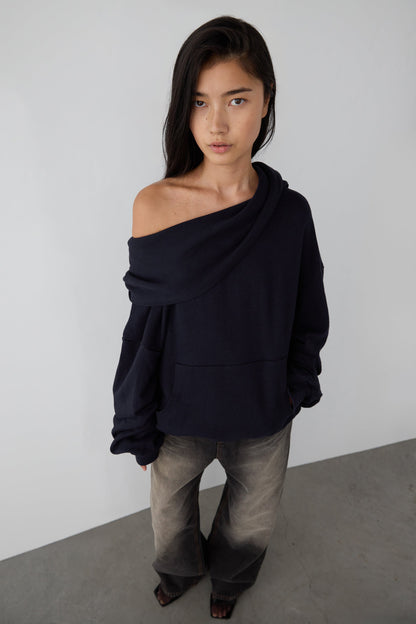 SLOUCHY OVERSIZED HOODIE