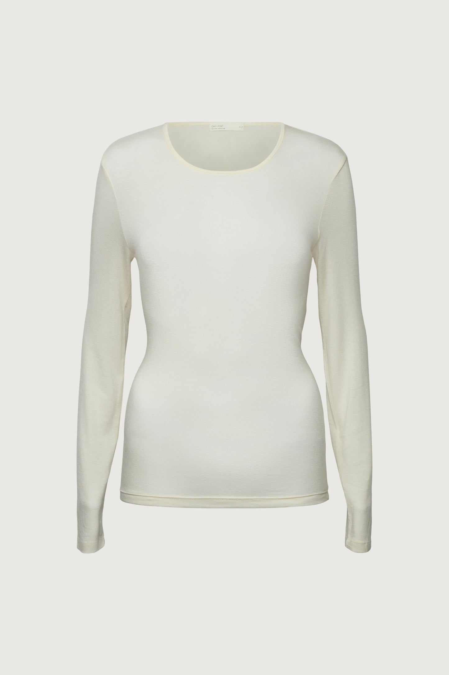 CLASSIC TENCEL LONG SLEEVE TOP