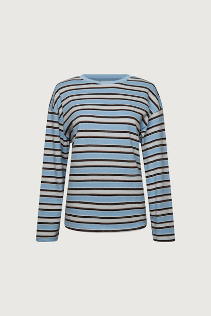 STRIPED PULLOVER SHIRT