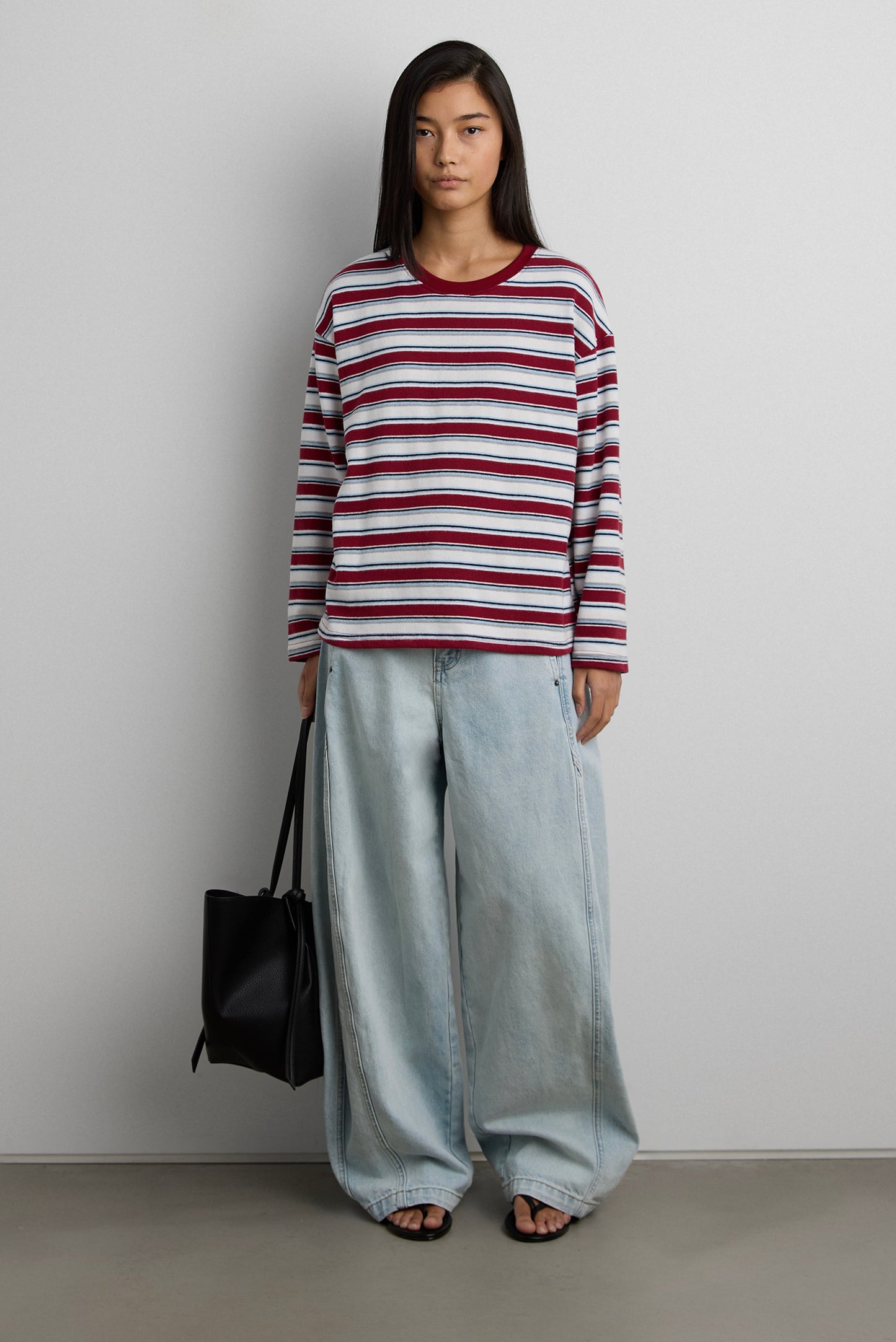 STRIPED PULLOVER SHIRT