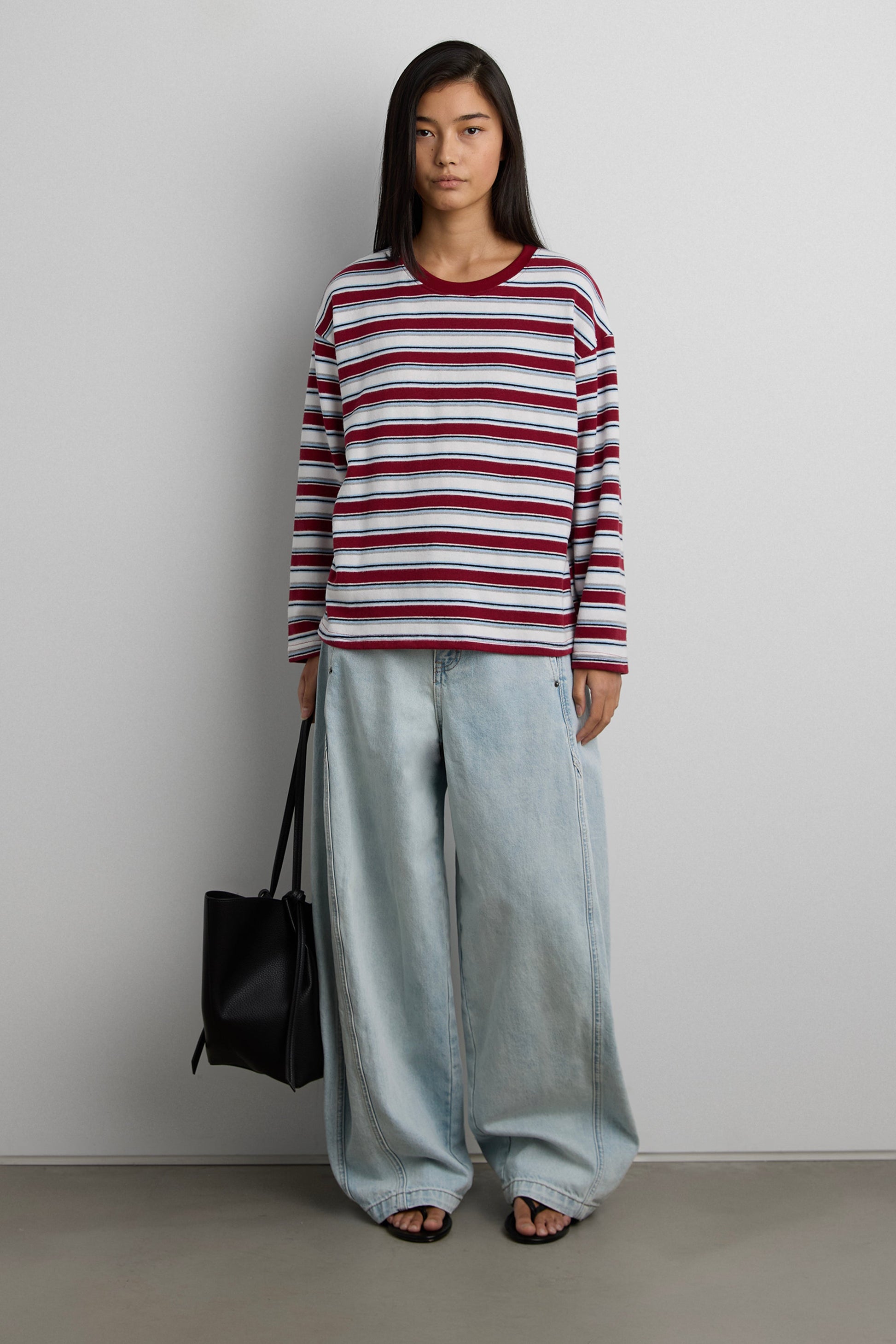 STRIPED PULLOVER SHIRT