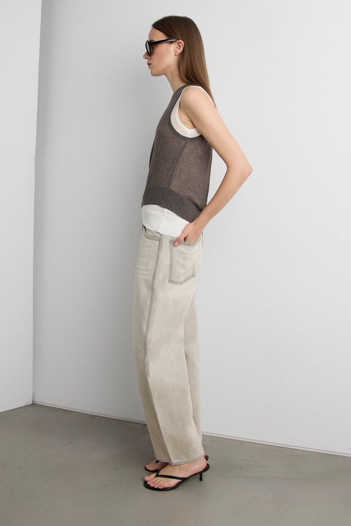 LAYERED CONTRAST TANK TOPS
