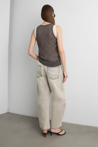LAYERED CONTRAST TANK TOPS
