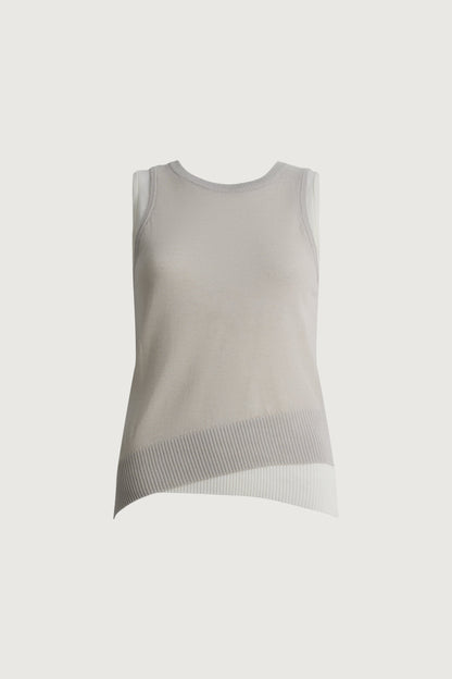 LAYERED CONTRAST TANK TOPS