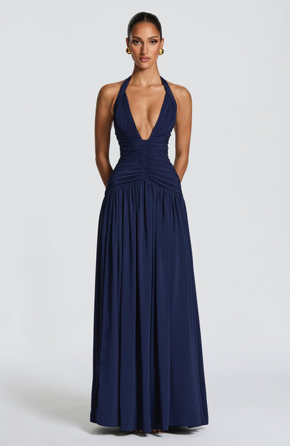 Amaris Maxi Dress - Navy
