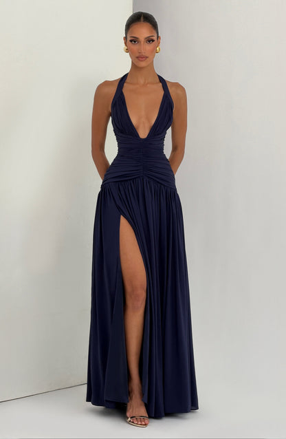 Amaris Maxi Dress - Navy