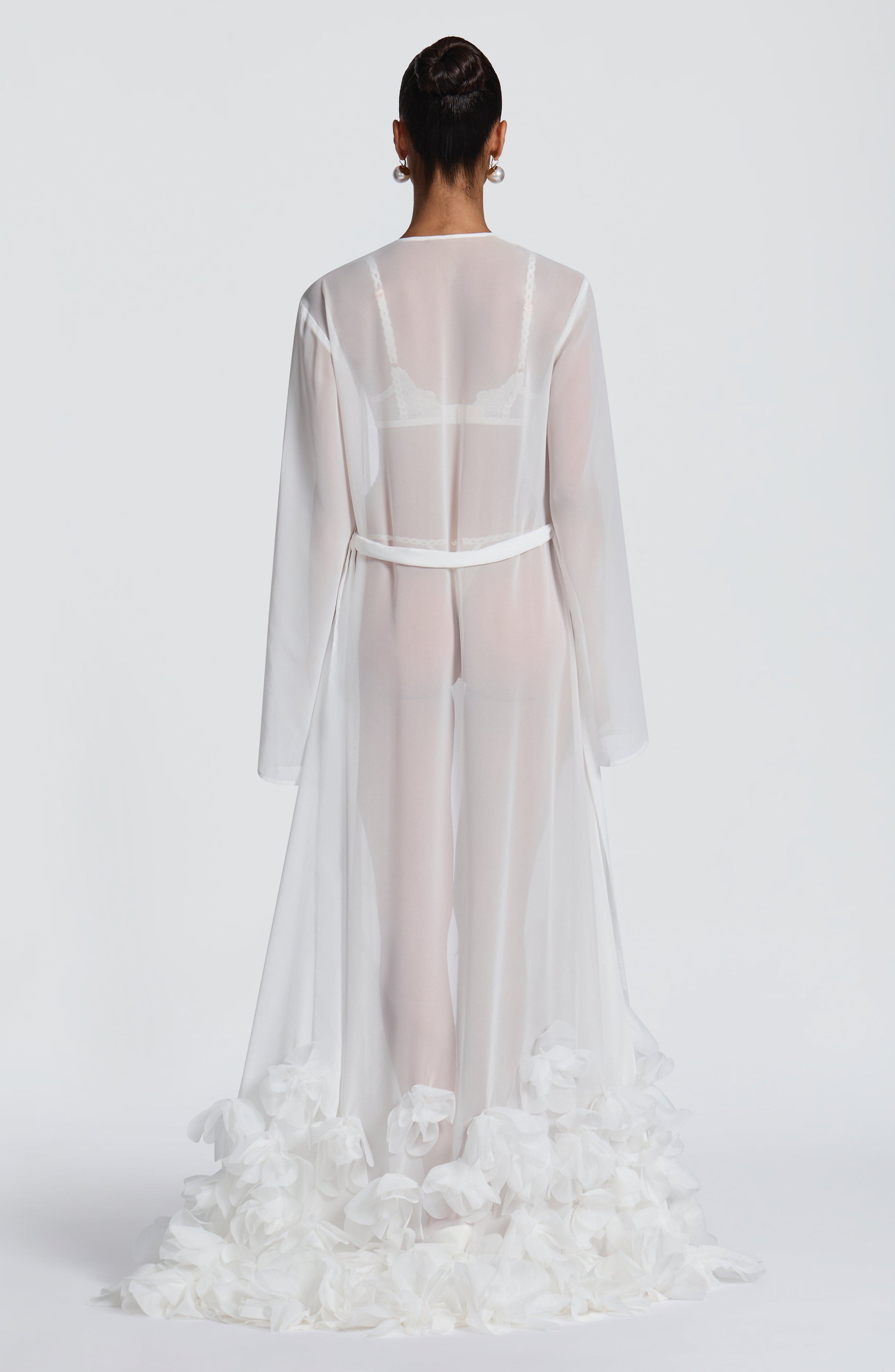 Anwen Dressing Gown - Ivory