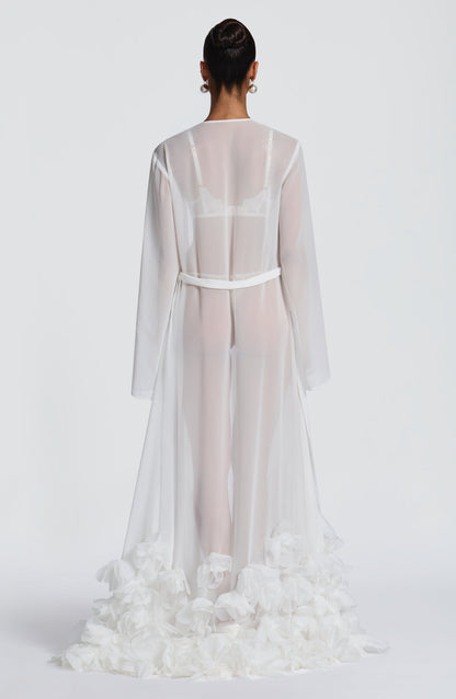 Anwen Dressing Gown - Ivory