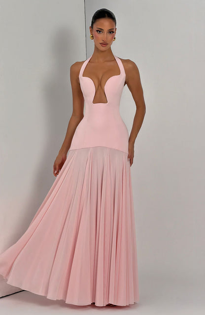 Cyrene Maxi Dress - Blush