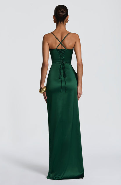 Helen Maxi Dress - Emerald