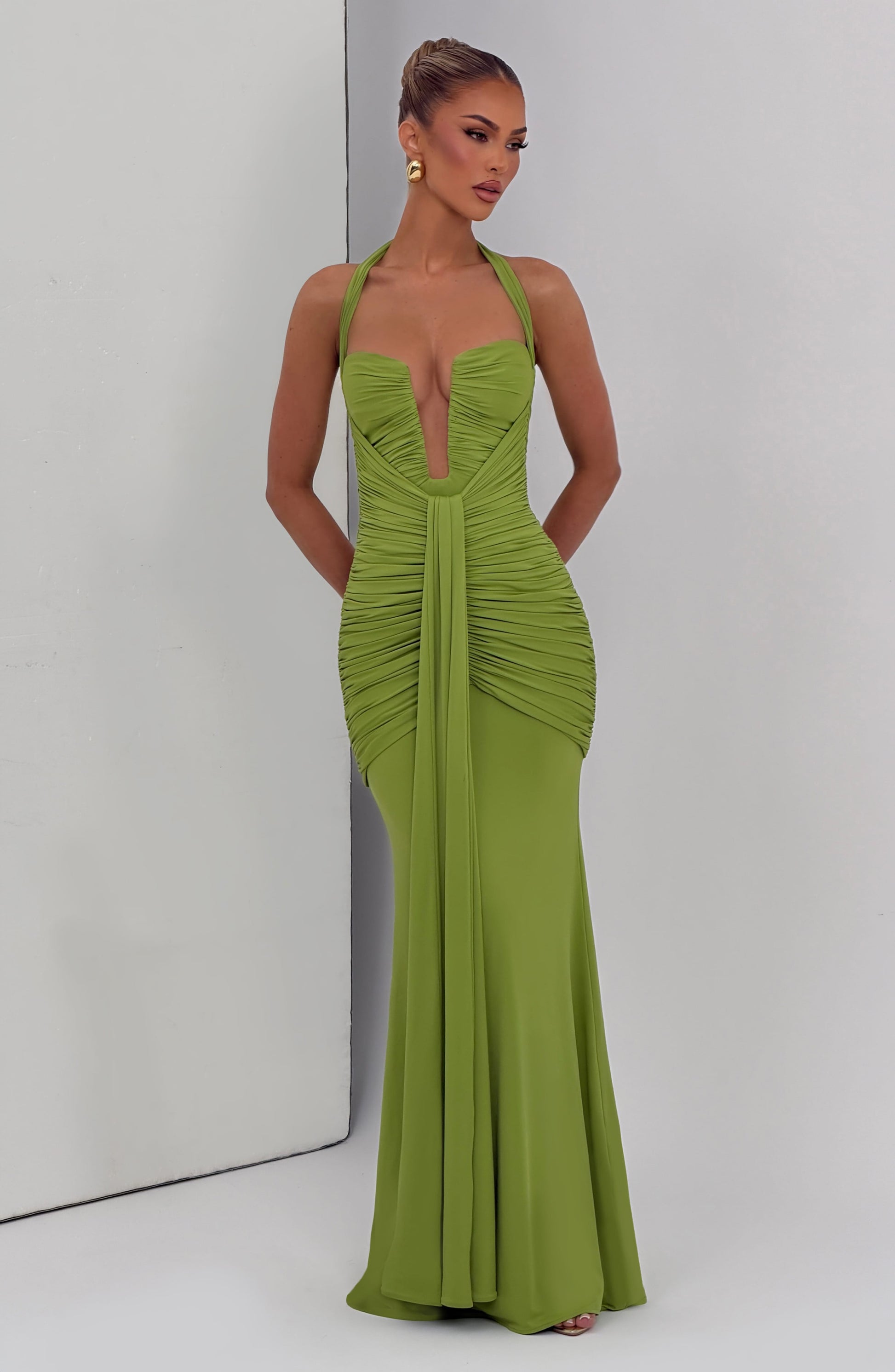 Morrigan Maxi Dress - Olive