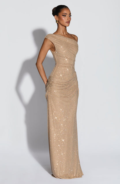 Ottilie Maxi Dress - Gold