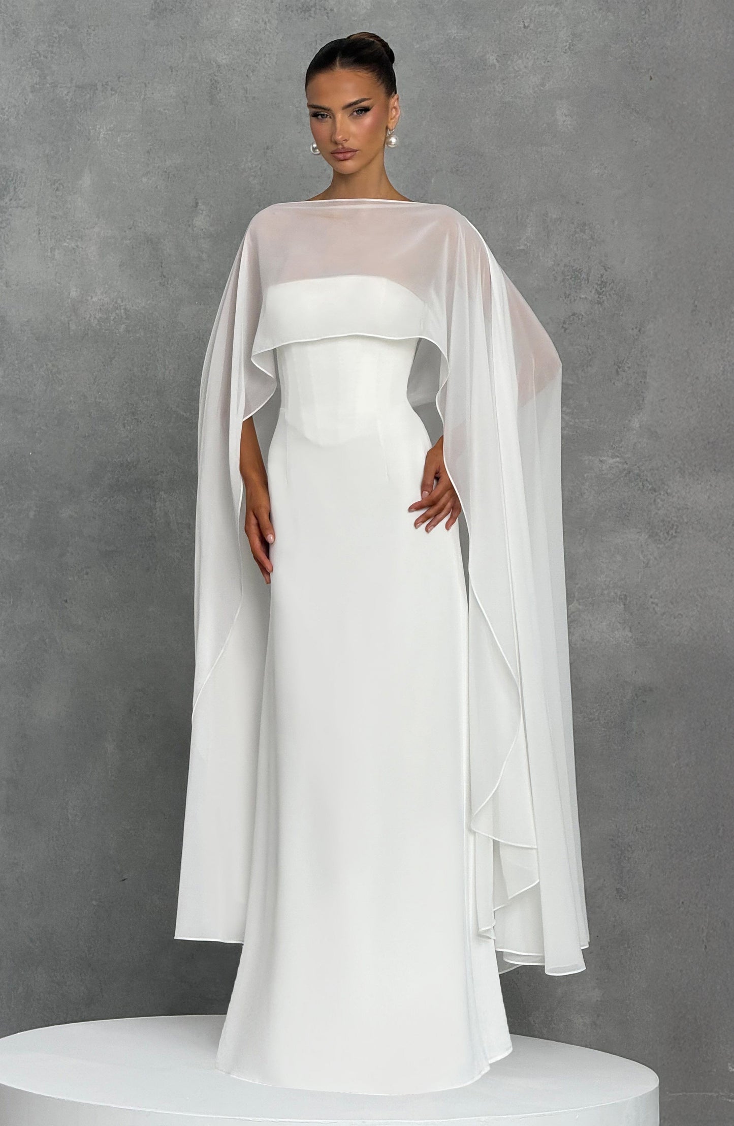 Romy Cape - Ivory