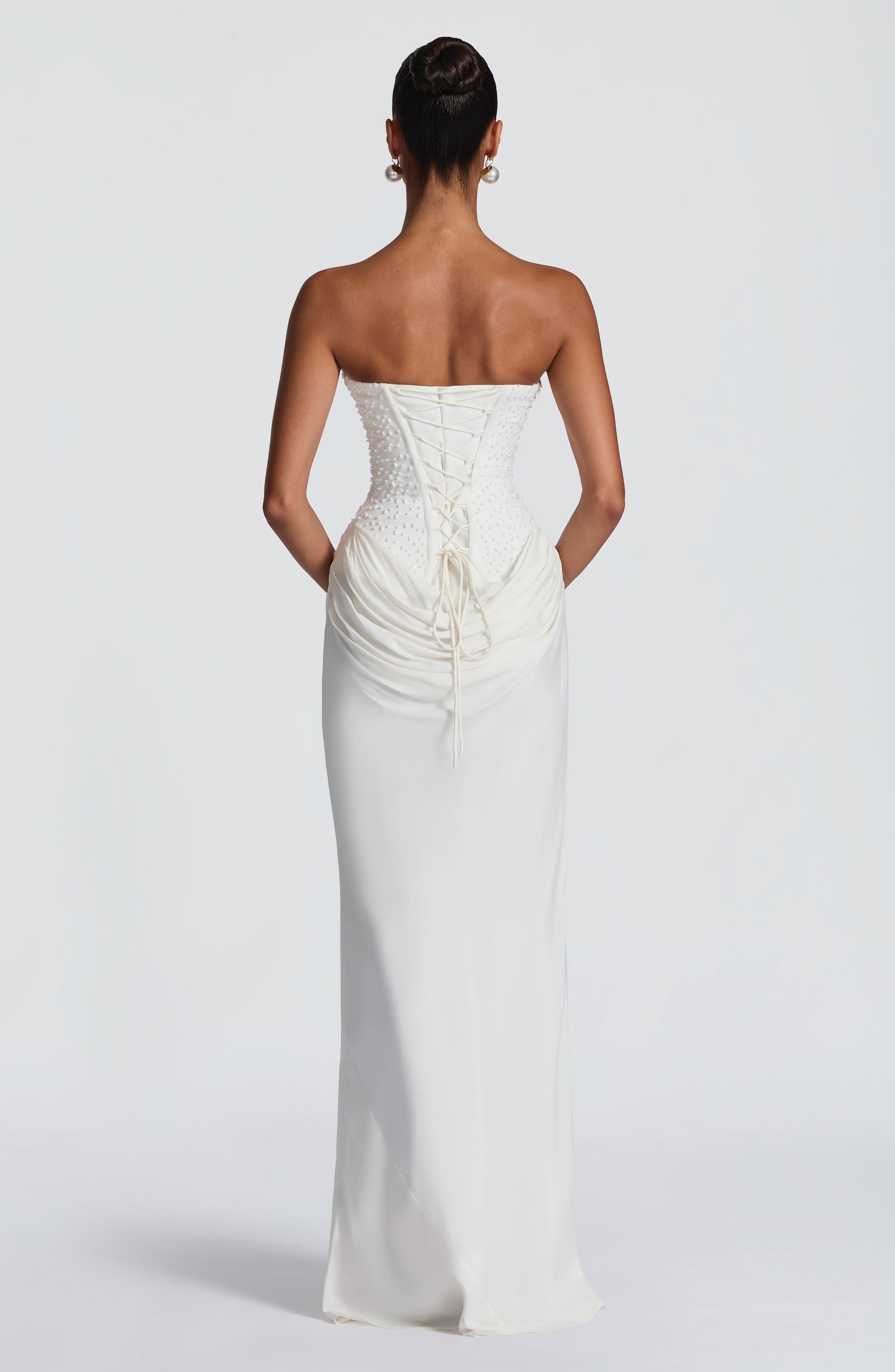 Tindra Maxi Dress - Ivory